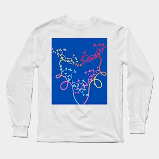 Design floral Long Sleeve T-Shirt